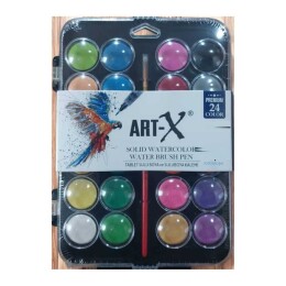 Rich Art-X Premium Tablet Sulu Boya Seti 24 Renk - 1