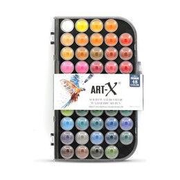 Rich Art-X Premium Tablet Sulu Boya Seti 48 Renk - 1