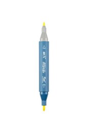 Rich Art-X Sketch Marker Duo Çift Uçlu Marker Kalem 3935 Bright Yellow - 2