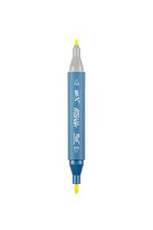 Rich Art-X Sketch Marker Duo Çift Uçlu Marker Kalem 3935 Bright Yellow - 2