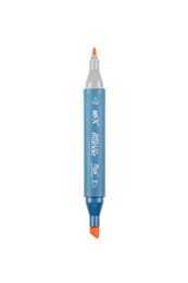 Rich Art-X Sketch Marker Duo Çift Uçlu Marker Kalem Bright Orange - 2