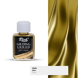 Rich Gilding Liqued Likit Sıvı Varak 75 cc. ALTIN - 1