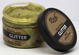 Rich Glitter (Simli) Rölyef Pasta 150 cc. ALTIN - 1