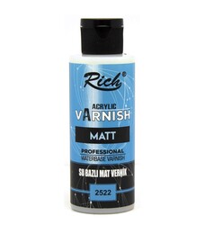 Rich Su Bazlı Vernik MAT (Matt Acrylic Varnish) 120 cc. - 1