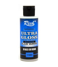 Rich Ultra Gloss Su Bazlı Parlak Sır Vernik 120 cc. - 1