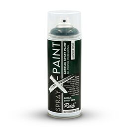 Rich X-Paint Akrilik Sprey Boya 400 ml. AMAZON YEŞİLİ - 1