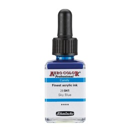 Schmincke Aero Color Akrilik Mürekkep 28 ml. 041 Candy Colors Sky Blue - 1