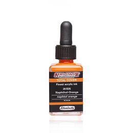 Schmincke Aero Color Akrilik Mürekkep 28 ml. 826 Naphtol Orange - 1