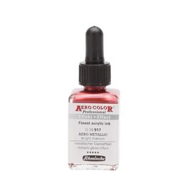 Schmincke Aero Color Akrilik Mürekkep 28 ml. 917 Aero Metallic Bright Maroon - 1