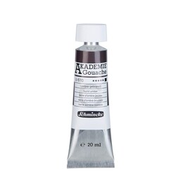 Schmincke Akademie Guaj Boya 20 ml. 610 Burnt Umber - 1