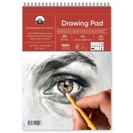 Schoellershammer Heavy Weight Drawing Pad Eskiz Defteri 180 gr. A4 20 yaprak - 1