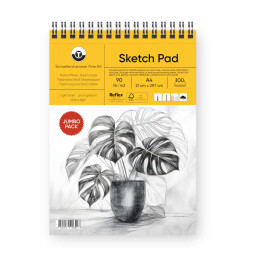 Schoellershammer Jumbo Sketch Pad Eskiz Çizim Defteri 90 gr. A4 100 Yaprak - 1