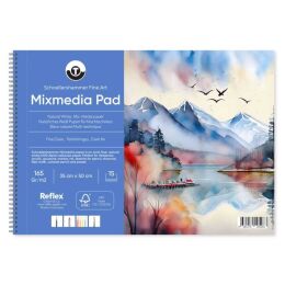 Schoellershammer Mix Media Pad Çok Amaçlı Eskiz Çizim Defteri 165 gr. 35x50 cm. 15 yaprak - 1