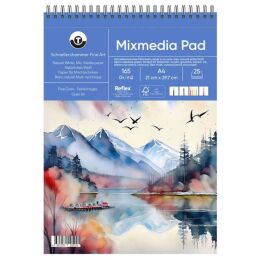 Schoellershammer Mix Media Pad Çok Amaçlı Eskiz Çizim Defteri 165 gr. A4 25 yaprak - 1