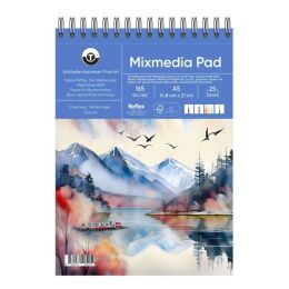 Schoellershammer Mix Media Pad Çok Amaçlı Eskiz Çizim Defteri 165 gr. A5 25 yaprak - 1