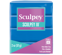 Sculpey III Polimer Kil 063 Blue (Mavi) - 1