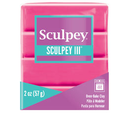 Sculpey III Polimer Kil 1142 Candy Pink (Candy Pembe) - 1