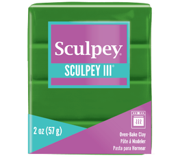 Sculpey III Polimer Kil 322 Leaf Green (Yaprak Yeşili) - 1