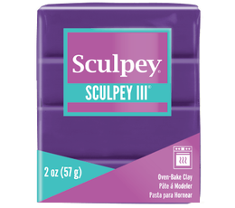 Sculpey III Polimer Kil 513 Purple - 1