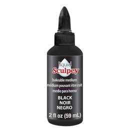 Sculpey Liquid Sıvı Polimer Kil 59 ml. Siyah - 1