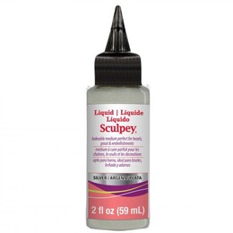 Sculpey Liquid Sıvı Polimer Kil 59 ml. Gümüş - 1