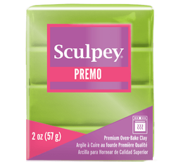 Sculpey Premo Accents Ekstra Efektli Polimer Kil 5035 Bright Green Pearl - 1