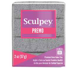 Sculpey Premo Accents Ekstra Efektli Polimer Kil 5065 Gray Granite - 1