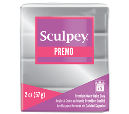 Sculpey Premo Accents Ekstra Efektli Polimer Kil 5129 Silver - 1