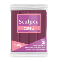 Sculpey Souffle Polimer Kil 48 gr. Cabarnet - 1