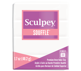 Sculpey Souffle Polimer Kil 48 gr. Beyaz (Igloo) - 1