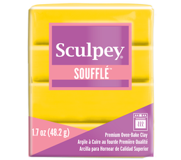 Sculpey Souffle Polimer Kil 48 gr. Kanarya - 1