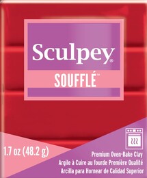 Sculpey Souffle Polimer Kil 48 gr. Kiraz - 1