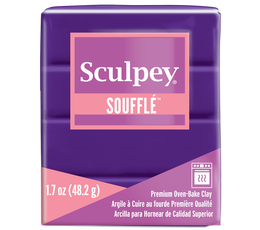 Sculpey Souffle Polimer Kil 48 gr. Mor (Royalty) - 1