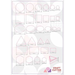 Smarta Craft Cutter Kil ve Hamur Kesme Kalıpları Geometrik Kesiciler - 2