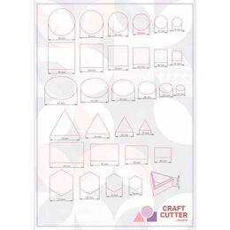 Smarta Craft Cutter Kil ve Hamur Kesme Kalıpları Geometrik Kesiciler - 2