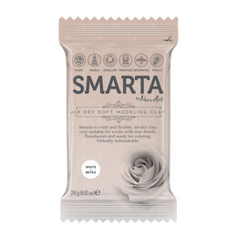 Smarta Havayla Kuruyan Modelleme Hamuru 250 gr. BEYAZ - 1