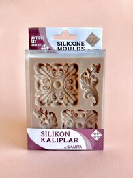 Smarta Silicone Moulds Silikon Epoksi ve Polimer Kil Kalıbı ANTIQUE SET - 1