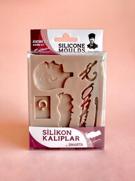 Smarta Silicone Moulds Silikon Epoksi ve Polimer Kil Kalıbı ATATURK SET - 1