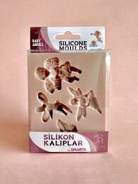 Smarta Silicone Moulds Silikon Epoksi ve Polimer Kil Kalıbı BABY ANGELS - 1