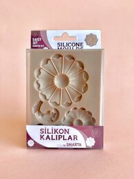 Smarta Silicone Moulds Silikon Epoksi ve Polimer Kil Kalıbı DAISY SET - 1