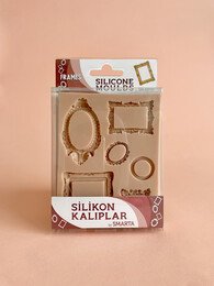 Smarta Silicone Moulds Silikon Epoksi ve Polimer Kil Kalıbı FRAMES - 1