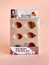 Smarta Silicone Moulds Silikon Epoksi ve Polimer Kil Kalıbı FRUIT SET - 1