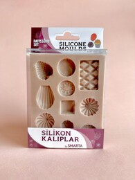 Smarta Silicone Moulds Silikon Epoksi ve Polimer Kil Kalıbı PATISSERIE SET - 1