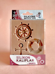 Smarta Silicone Moulds Silikon Epoksi ve Polimer Kil Kalıbı SAILOR SET - 1