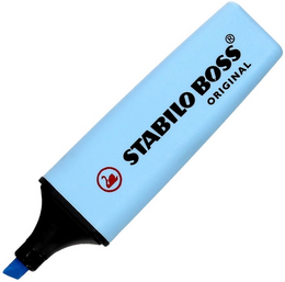 Stabilo Boss Original Fosforlu İşaretleme Kalemi PASTEL ESİNTİLİ MAVİ - 1