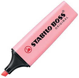 Stabilo Boss Original Fosforlu İşaretleme Kalemi PASTEL PEMBE - 1