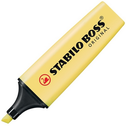 Stabilo Boss Original Fosforlu İşaretleme Kalemi PASTEL SARI - 1