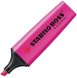 Stabilo Boss Original Fosforlu İşaretleme Kalemi PEMBE - 1