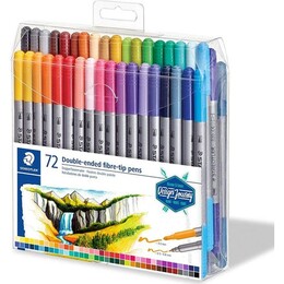 Staedtler Çift Uçlu Keçeli Kalem Seti 72 RENK (0.5 mm - 3 mm) - 1