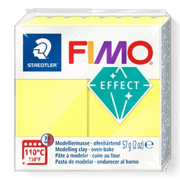 Staedtler Fimo Effect Polimer Kil 104 Yellow (Transparan) - 1